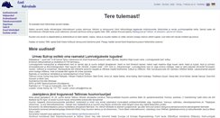 Desktop Screenshot of folklore.ee