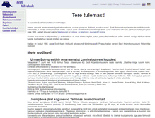 Tablet Screenshot of folklore.ee